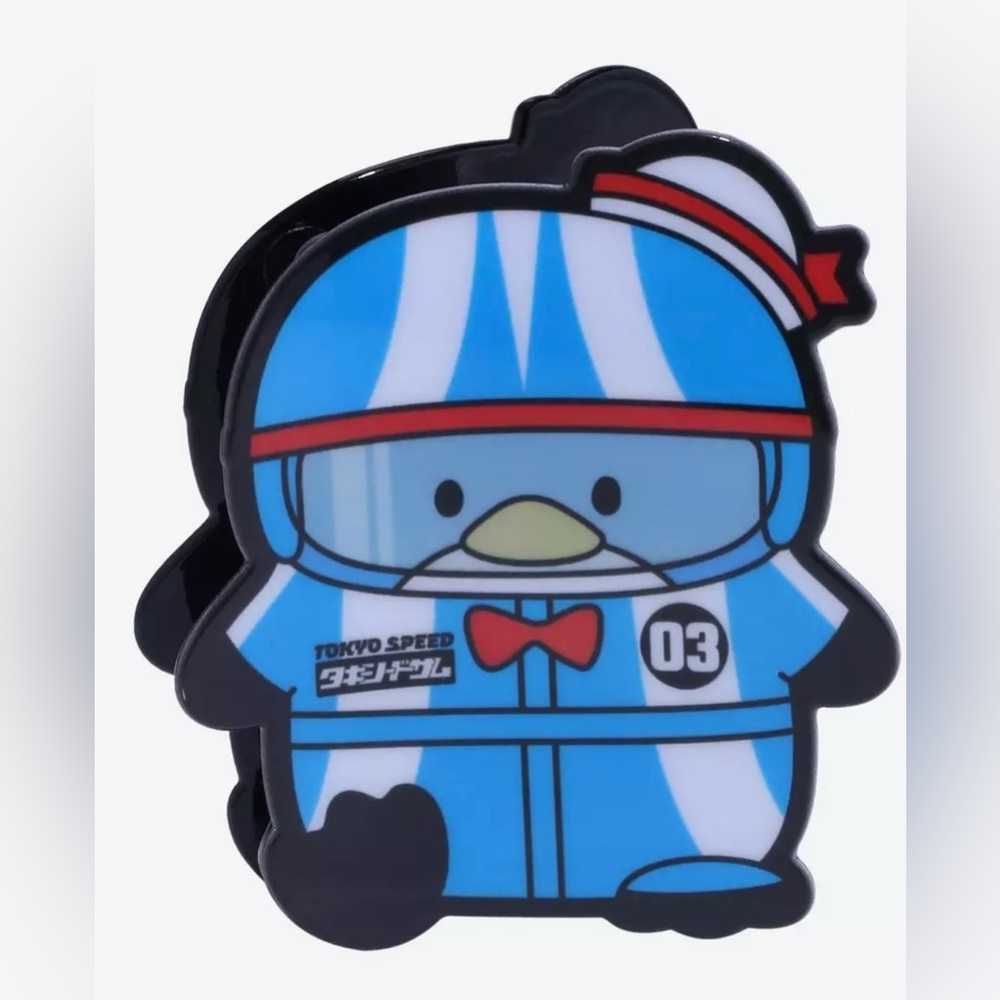 New- Tuxedo Sam Racing Outfit Claw Hair Clip.
